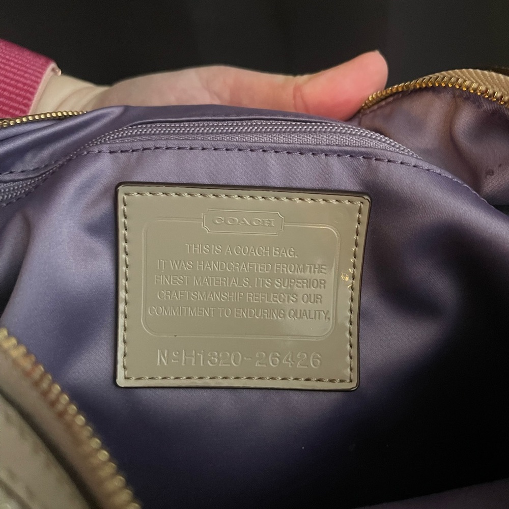 Authentic Coach Purse - Picture 7 of 9